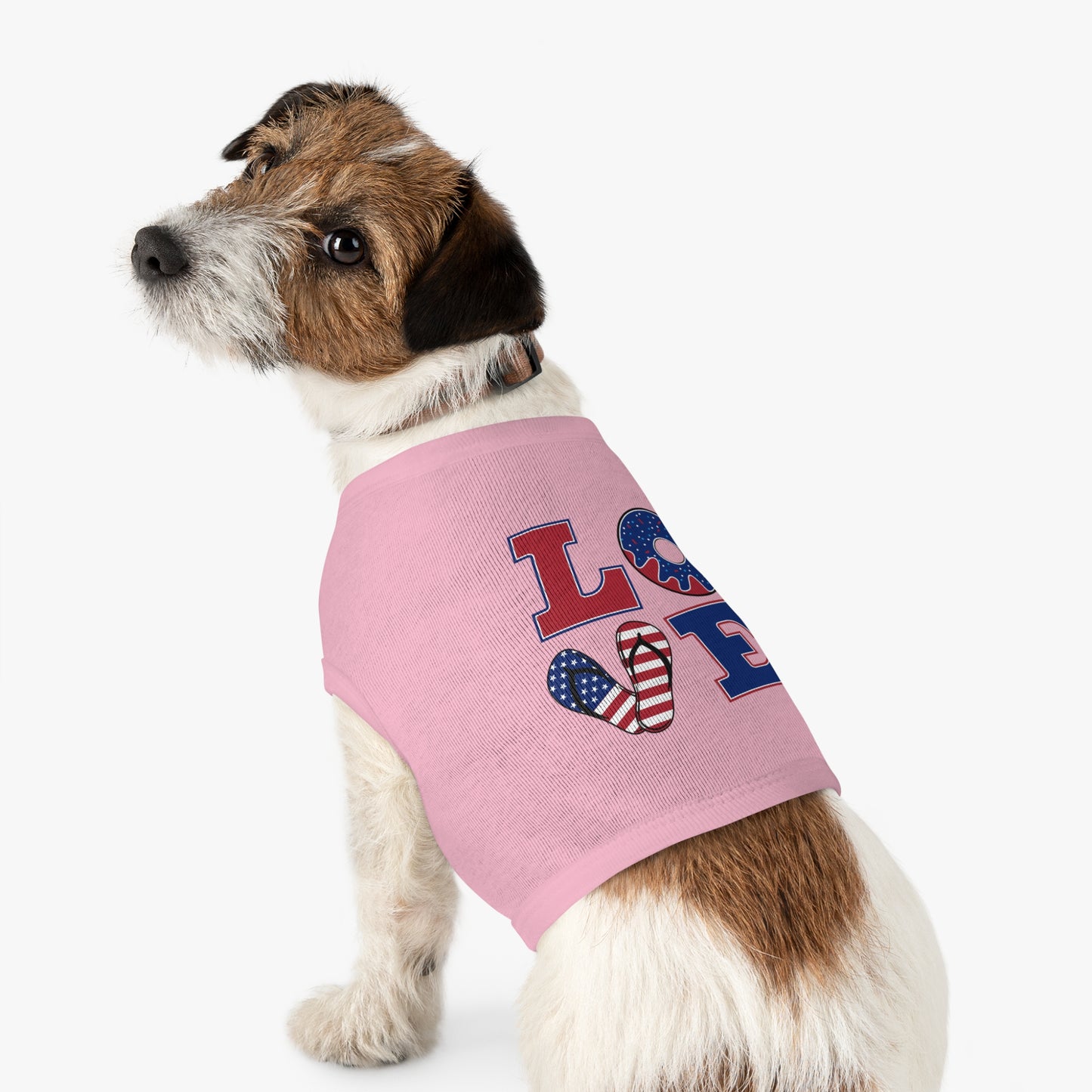 Patriotic Pet Tank TopDog - Apparel for 4th of July