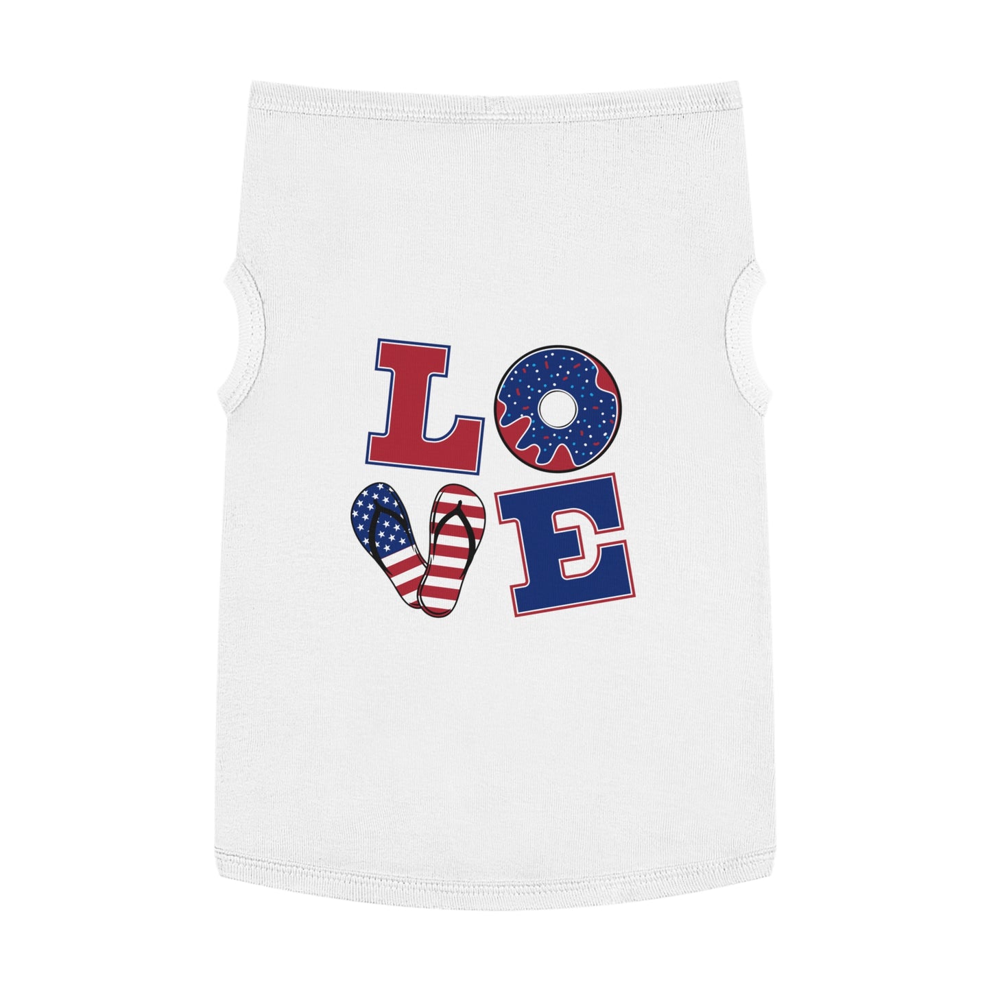 Patriotic Pet Tank TopDog - Apparel for 4th of July
