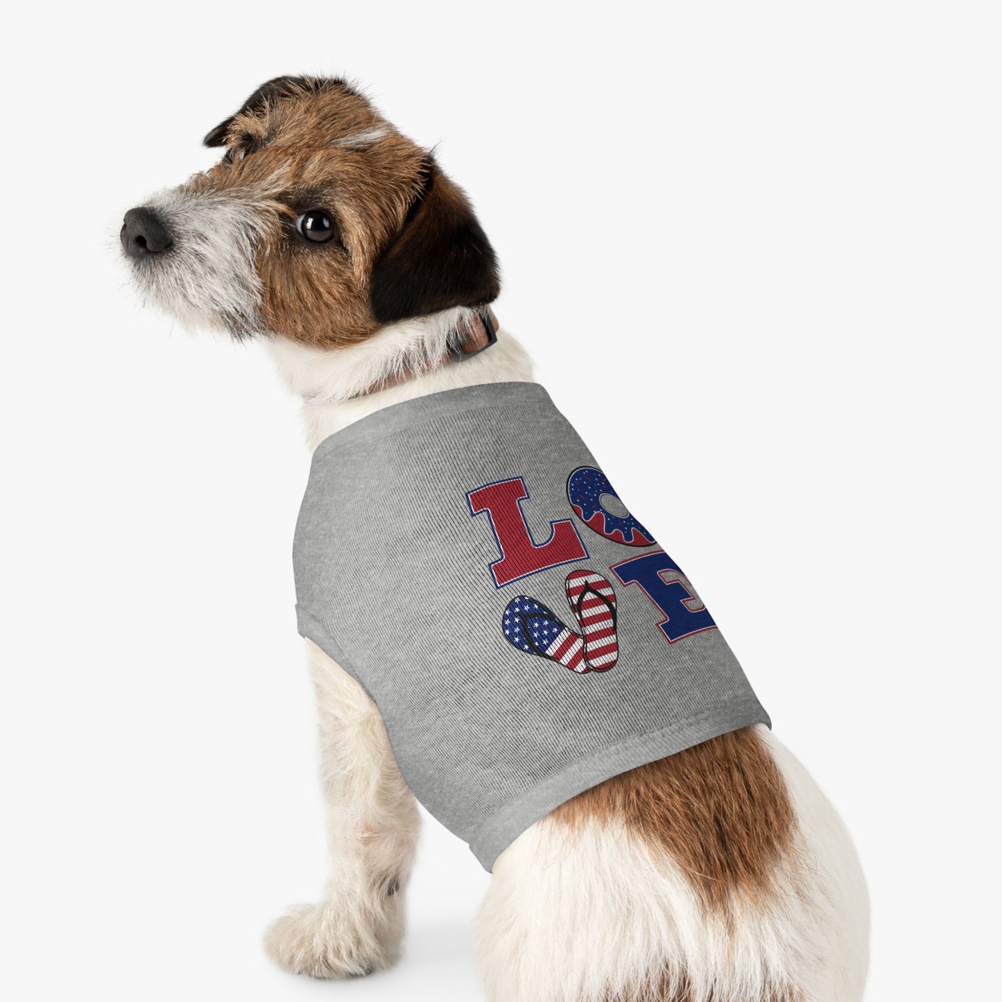 Patriotic Pet Tank TopDog - Apparel for 4th of July