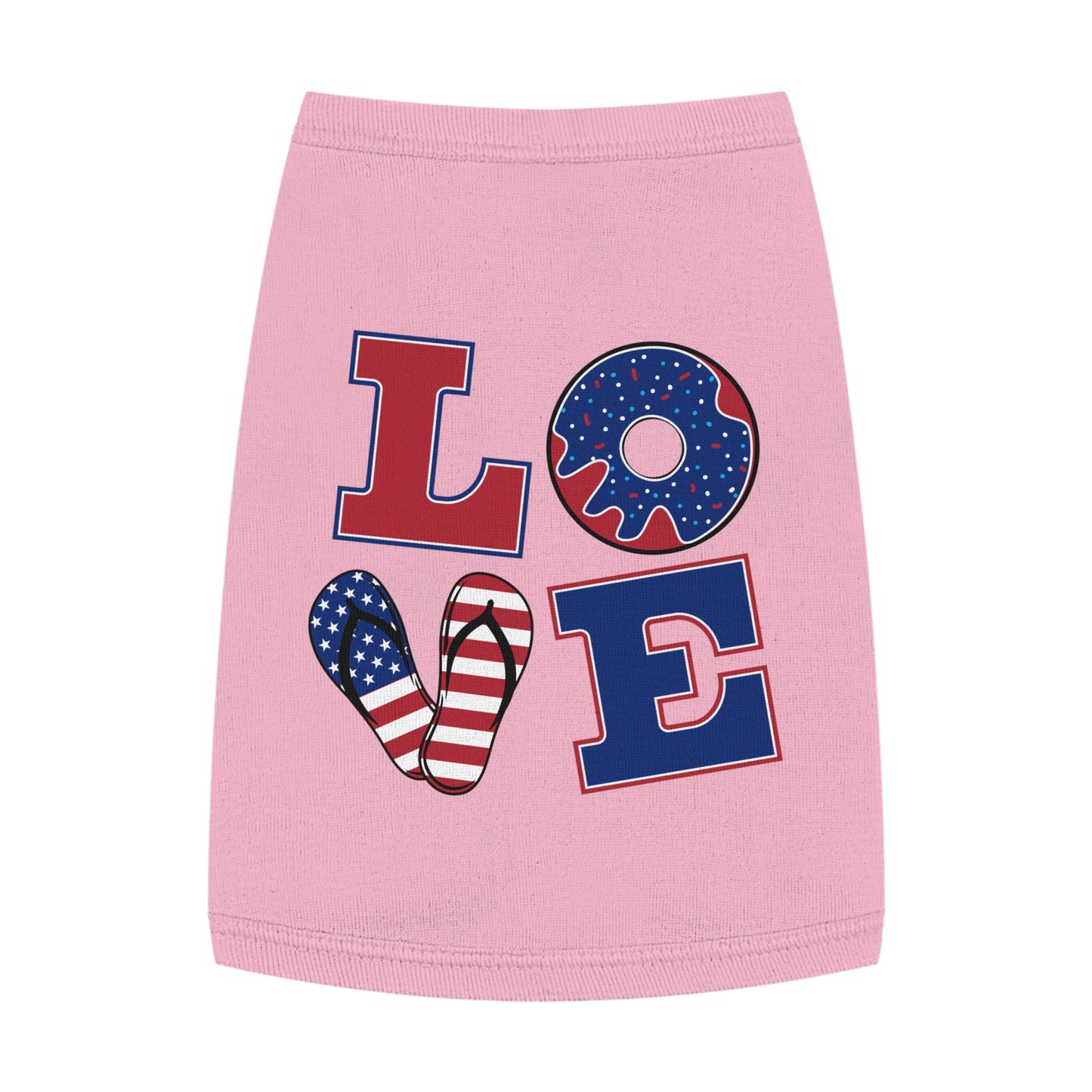 Patriotic Pet Tank TopDog - Apparel for 4th of July