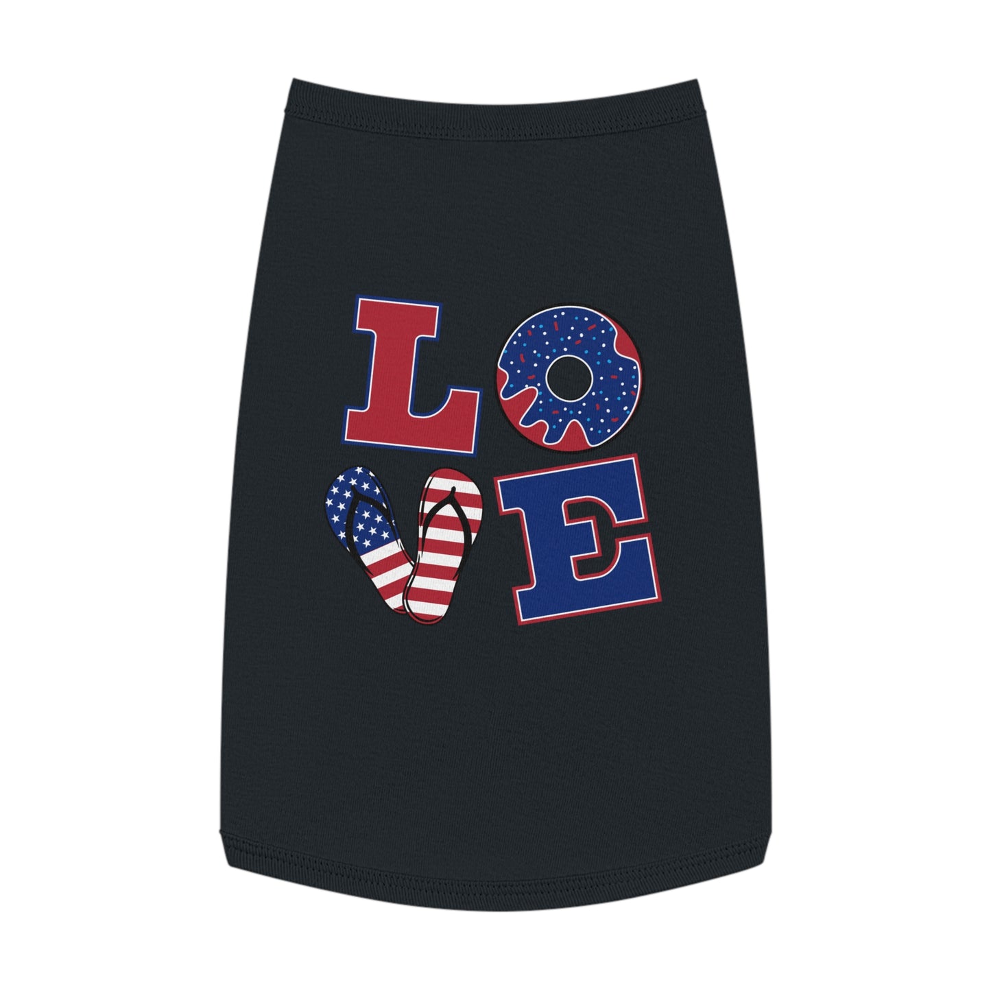 Patriotic Pet Tank TopDog - Apparel for 4th of July