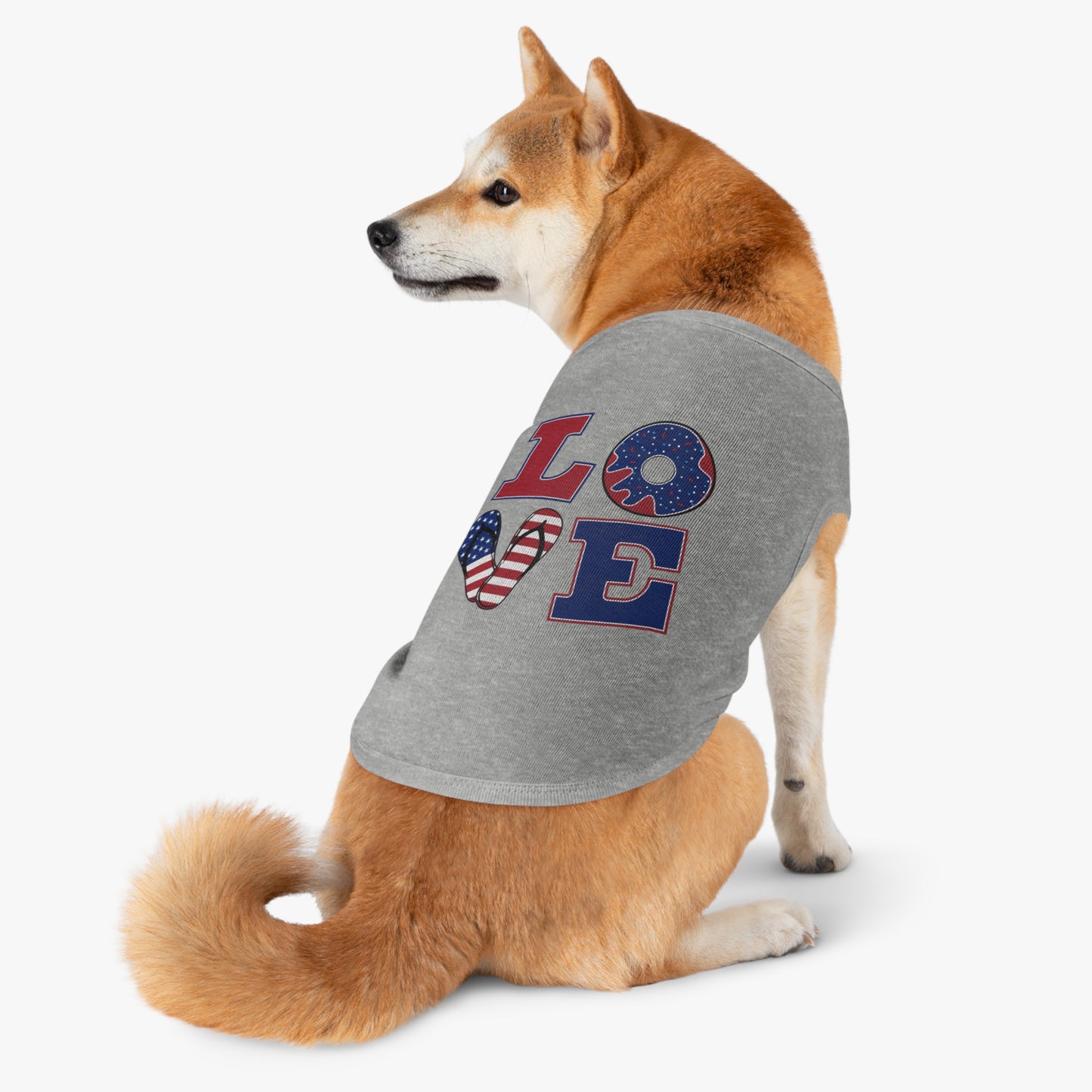 Patriotic Pet Tank TopDog - Apparel for 4th of July