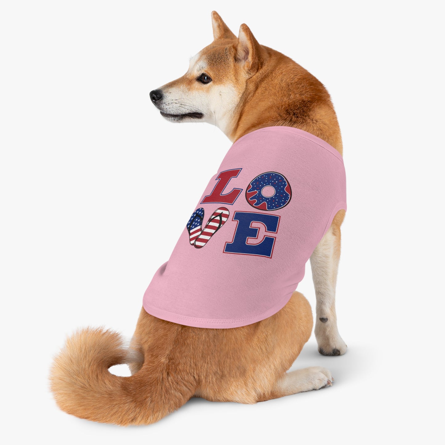 Patriotic Pet Tank TopDog - Apparel for 4th of July