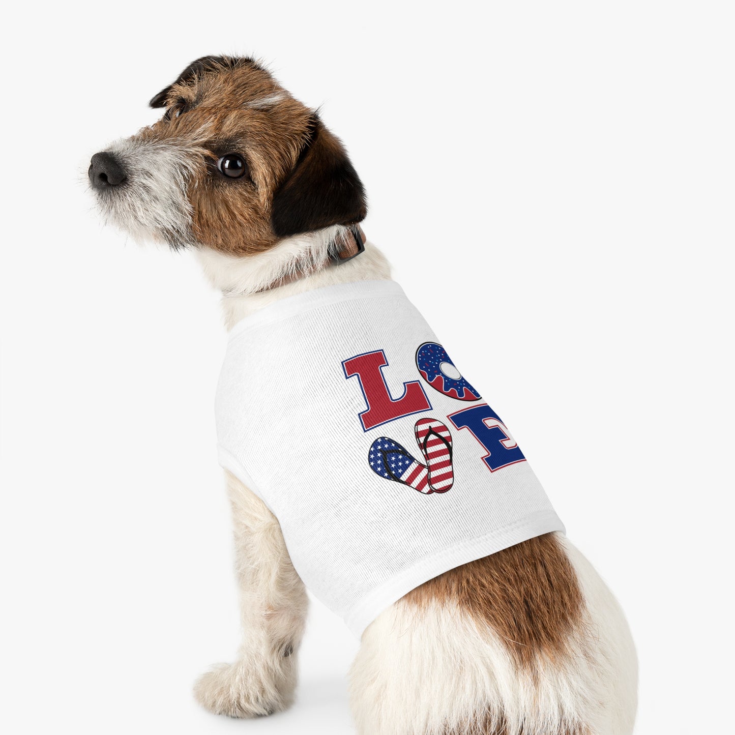 Patriotic Pet Tank TopDog - Apparel for 4th of July