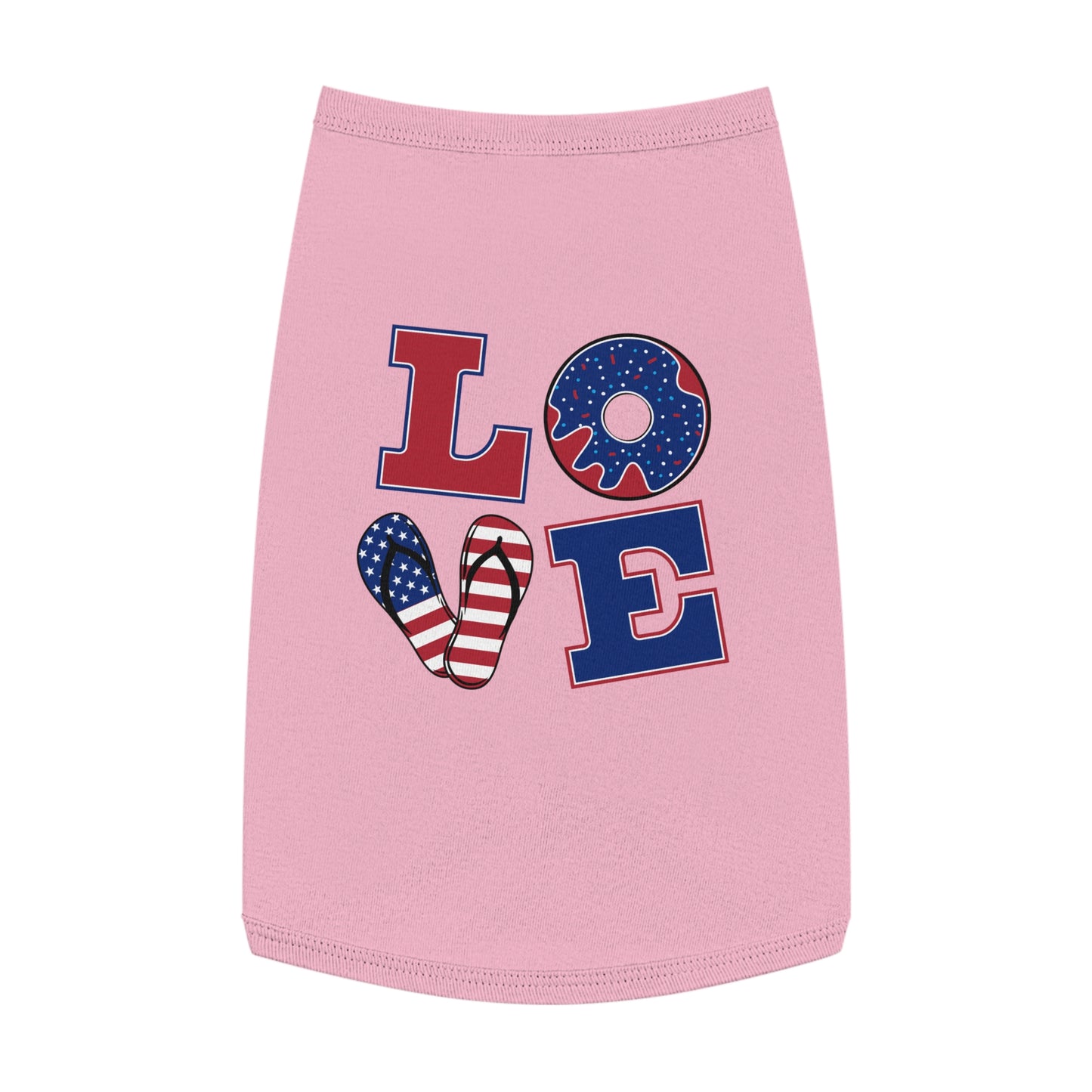 Patriotic Pet Tank TopDog - Apparel for 4th of July