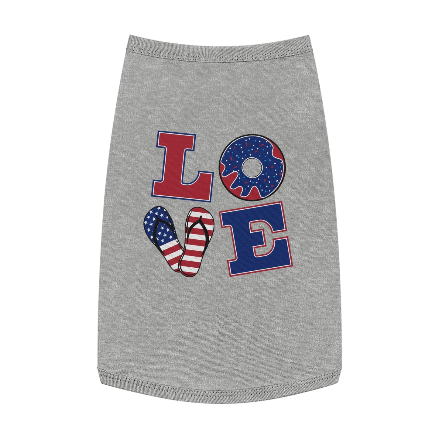 Patriotic Pet Tank TopDog - Apparel for 4th of July