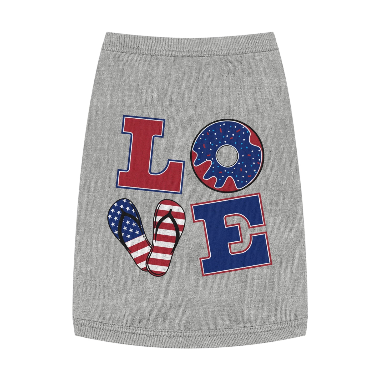 Patriotic Pet Tank TopDog - Apparel for 4th of July