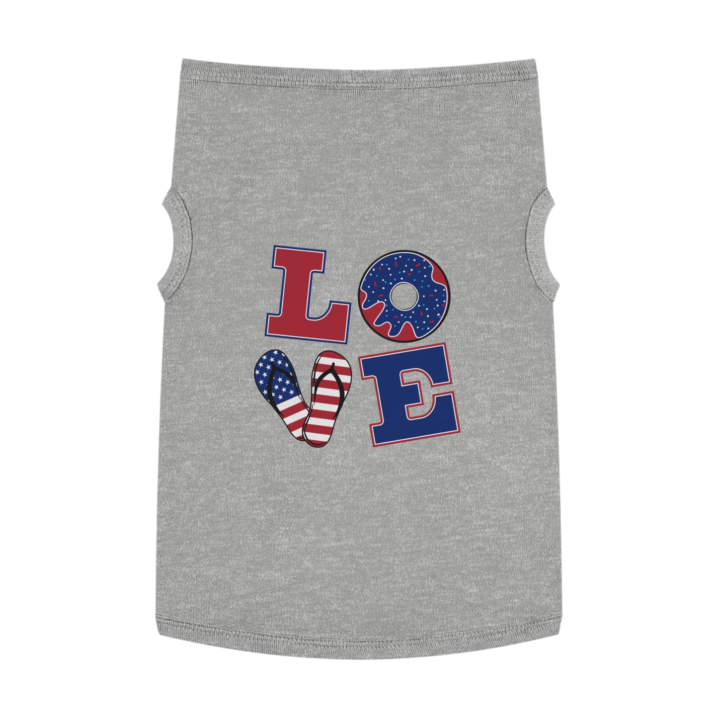 Patriotic Pet Tank TopDog - Apparel for 4th of July