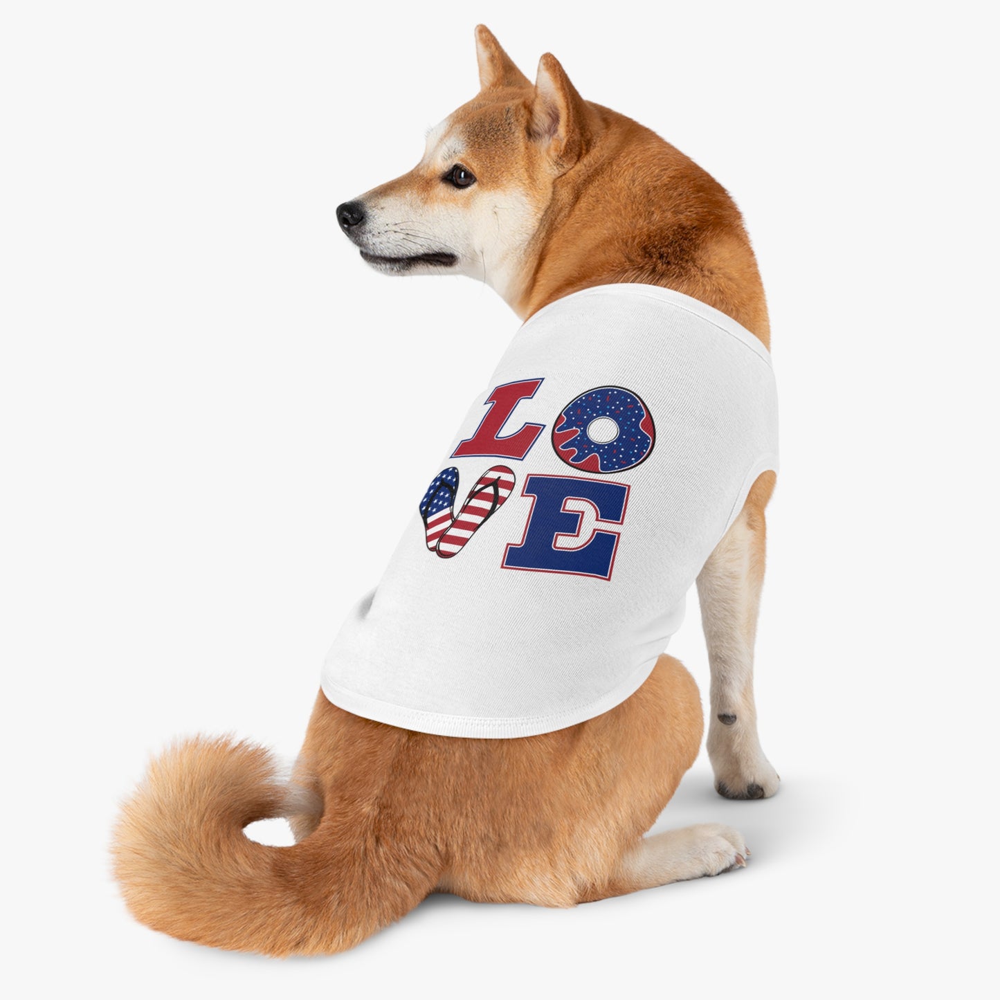 Patriotic Pet Tank TopDog - Apparel for 4th of July