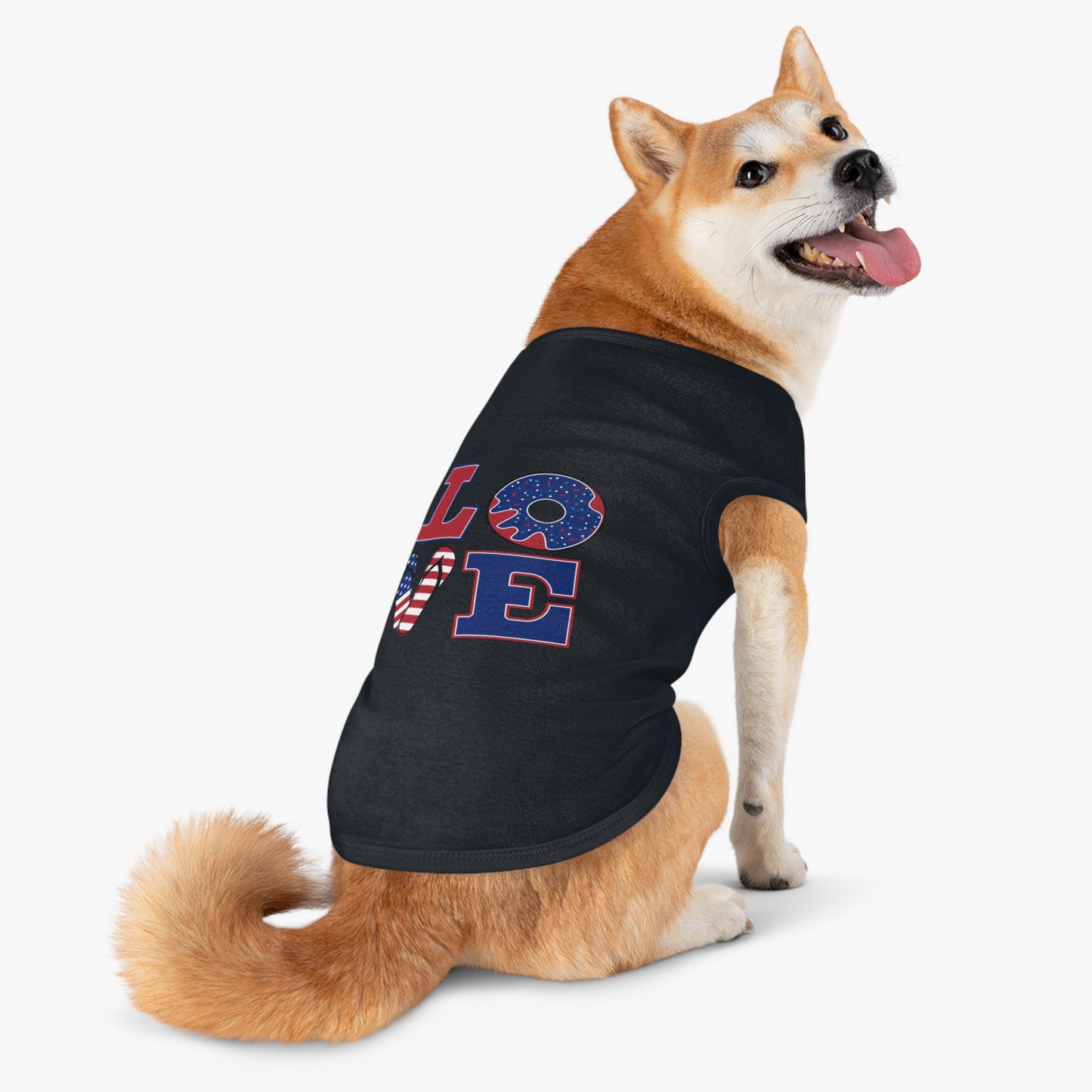 Patriotic Pet Tank TopDog - Apparel for 4th of July