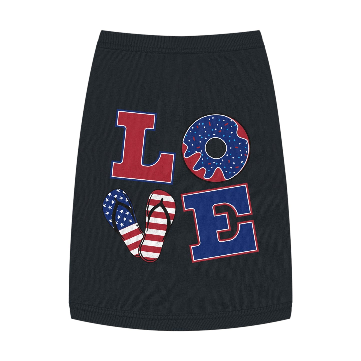 Patriotic Pet Tank TopDog - Apparel for 4th of July