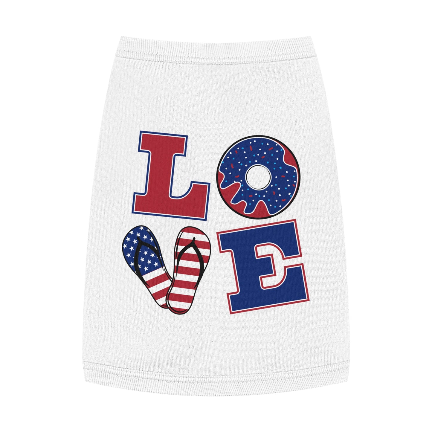 Patriotic Pet Tank TopDog - Apparel for 4th of July