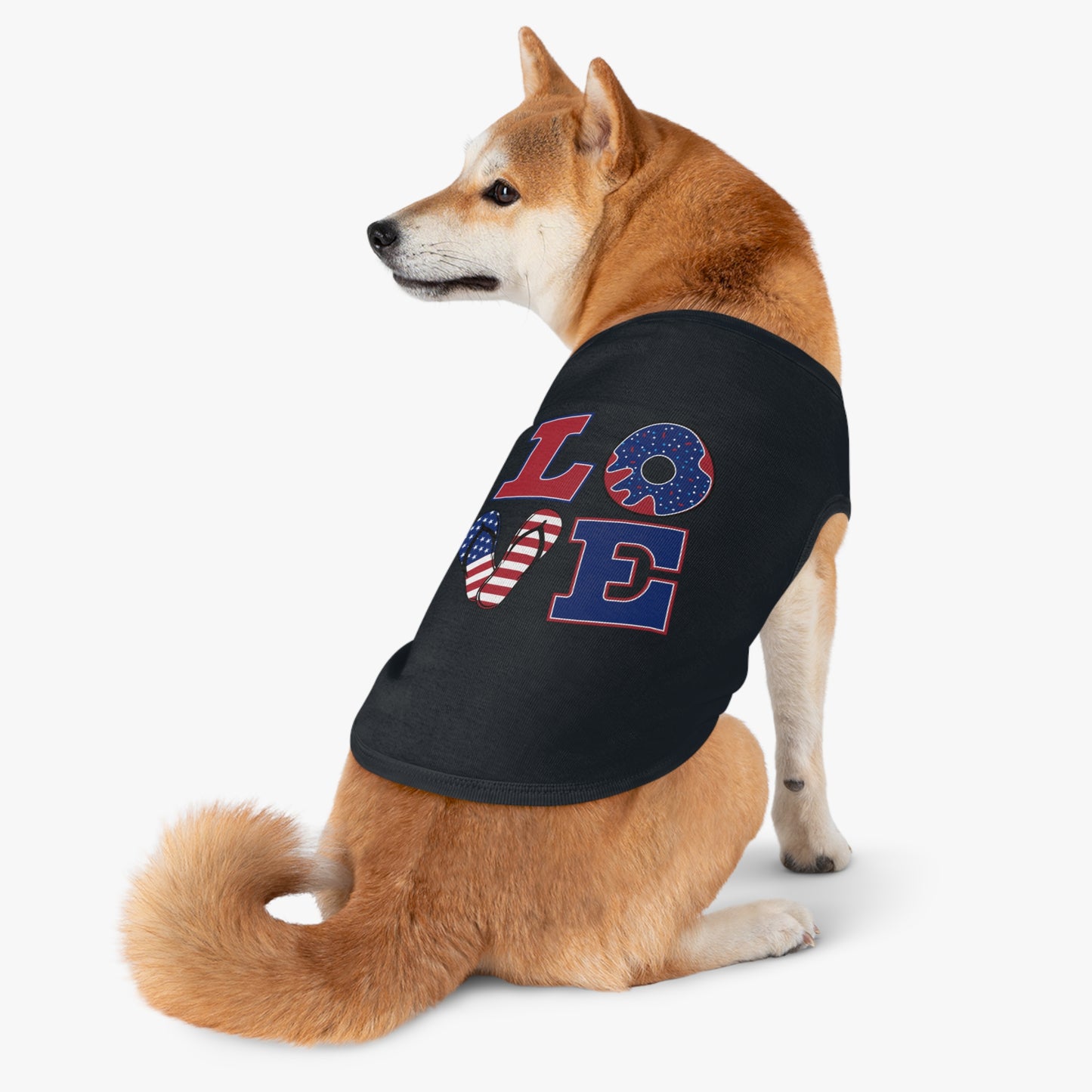 Patriotic Pet Tank TopDog - Apparel for 4th of July