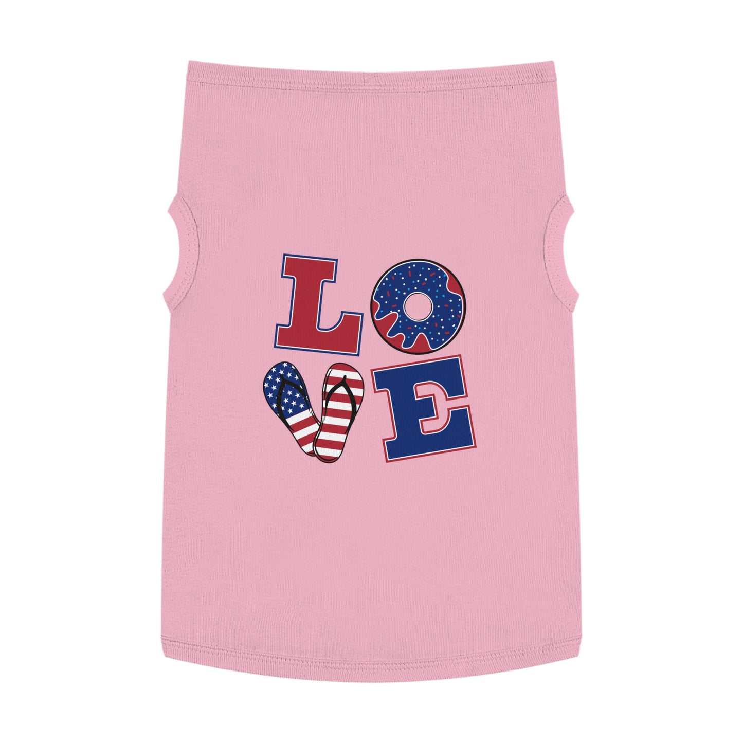 Patriotic Pet Tank TopDog - Apparel for 4th of July