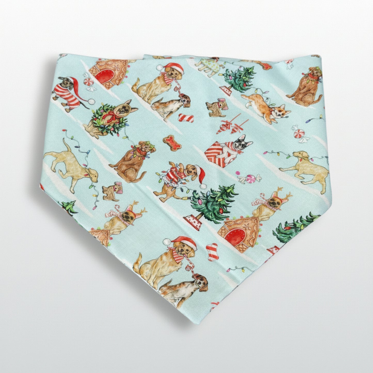 Deck the Paws Holiday Dog Bandana