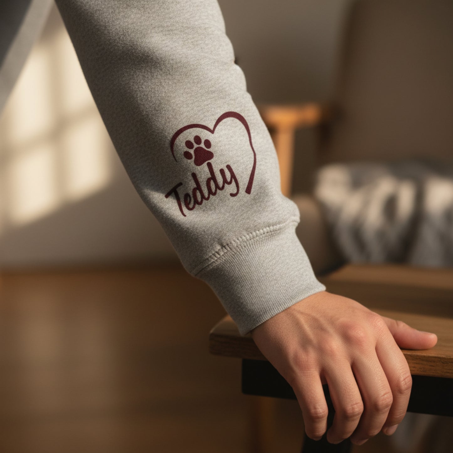 “Life Is Better With a Dog” Adult Fleece Hoodie