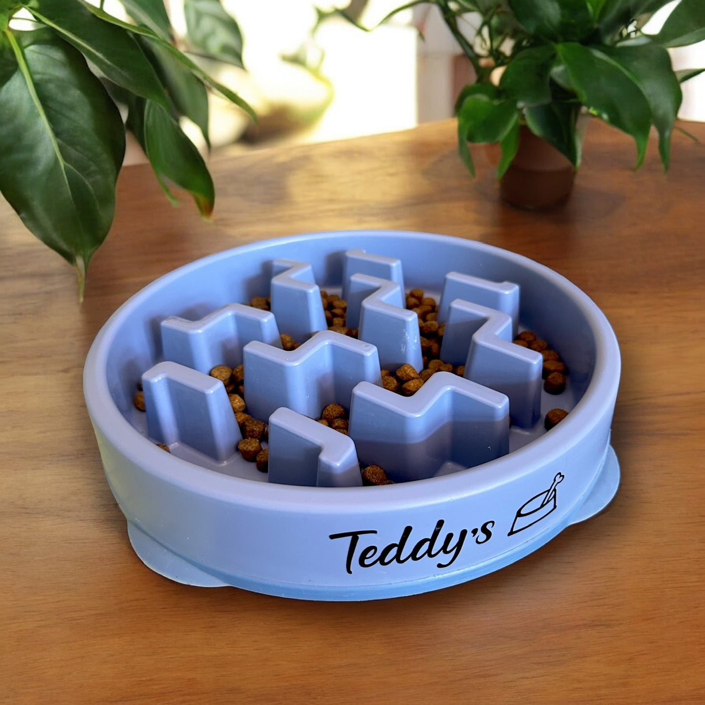 Pawsonalized Slow Feeder Dog Bowl