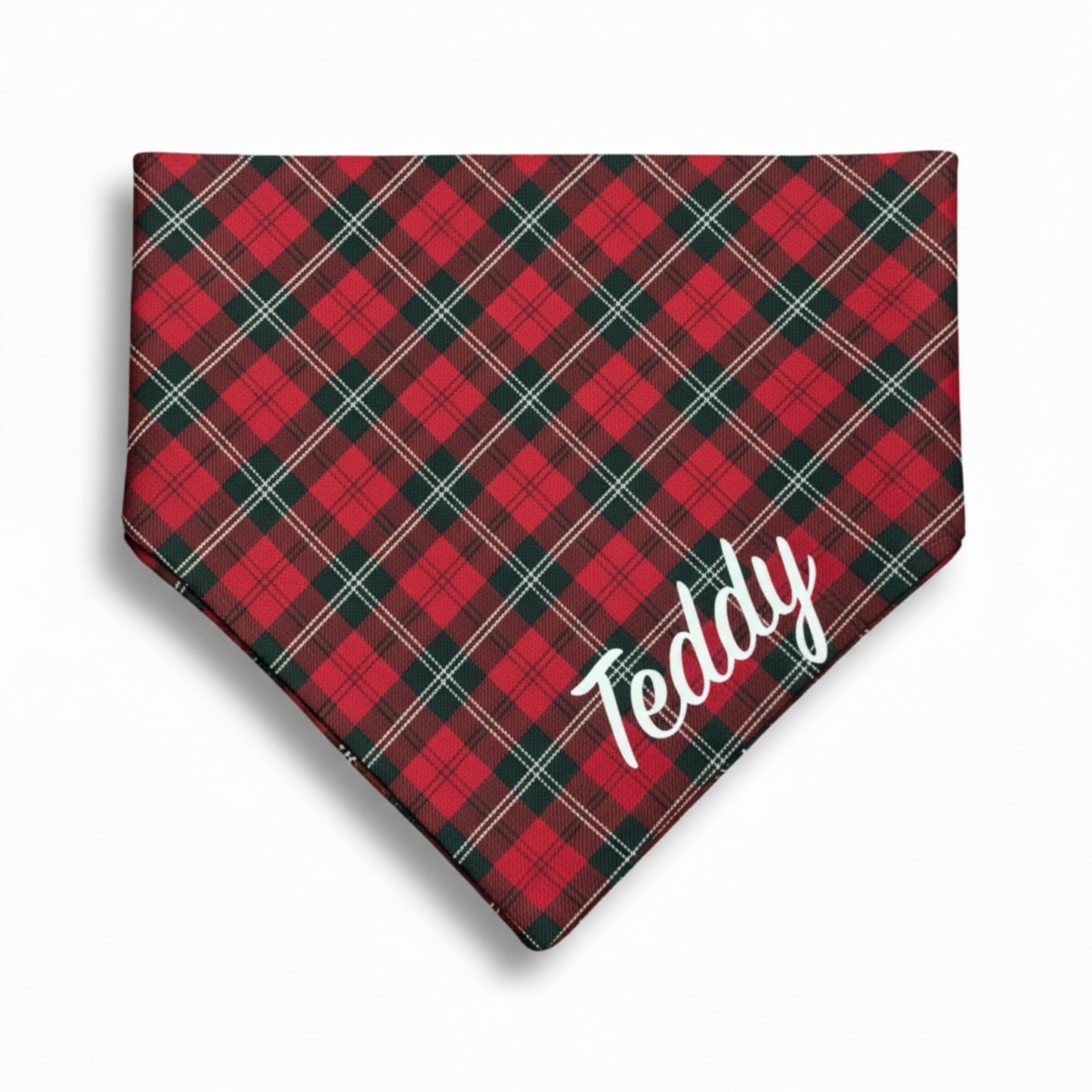 “I Woof You a Merry Christmas” Holiday Bandana 🐾✨