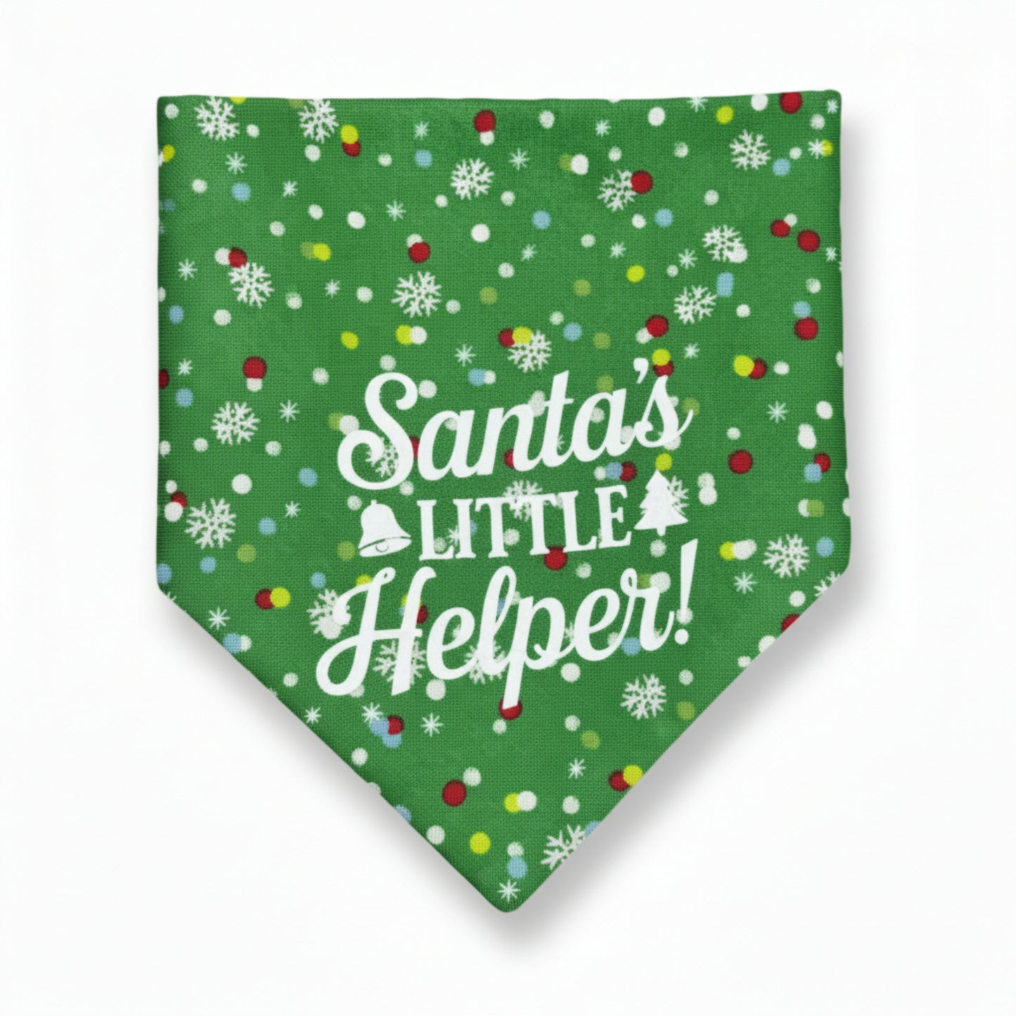 “Santa's Little Helper” Christmas Dog Bandana 🎄🐾