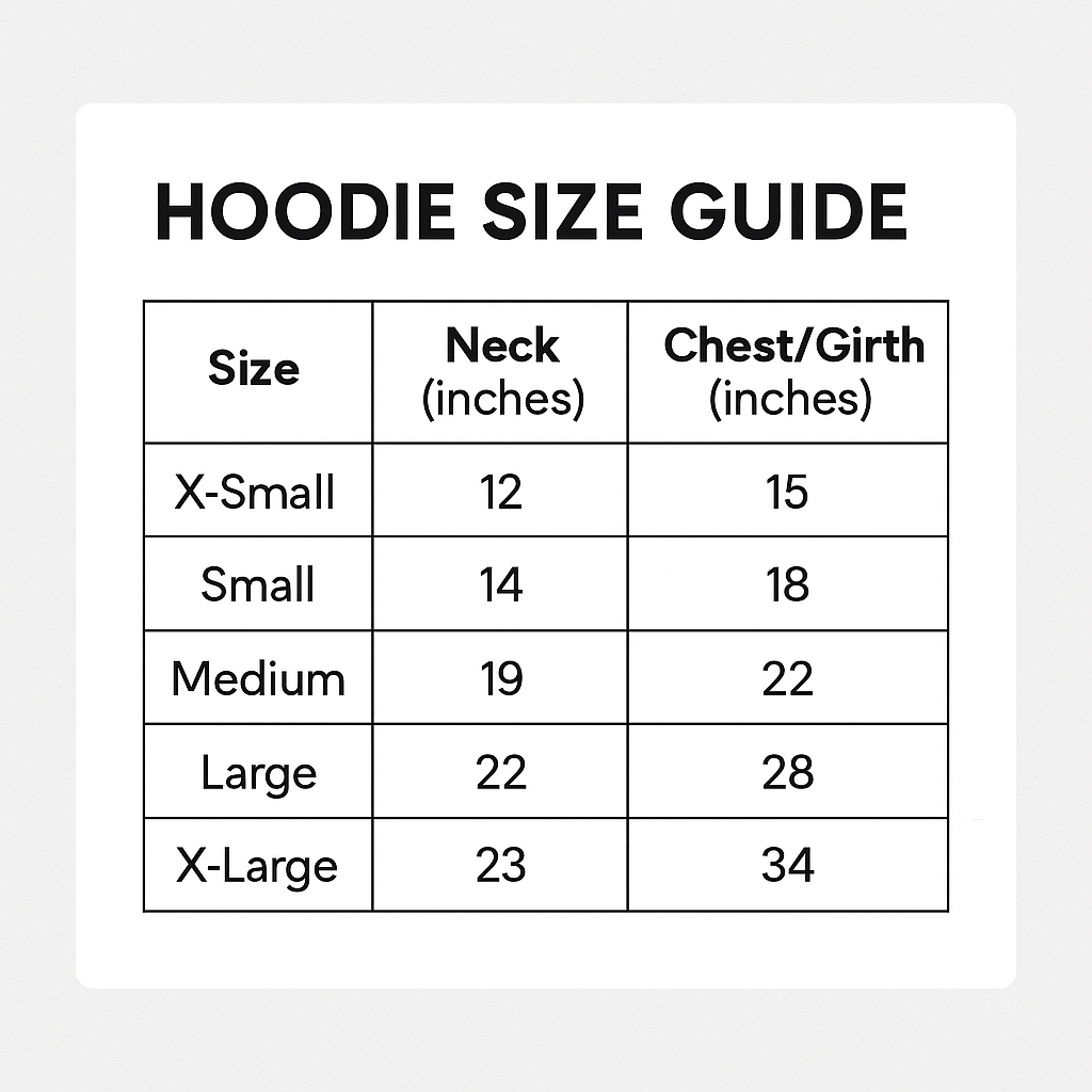 Dimensions Size Guide