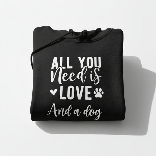All You Need Is Love… and a Dog Hoodie 🐾❤️