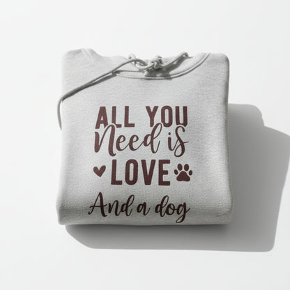 All You Need Is Love… and a Dog Hoodie 🐾❤️