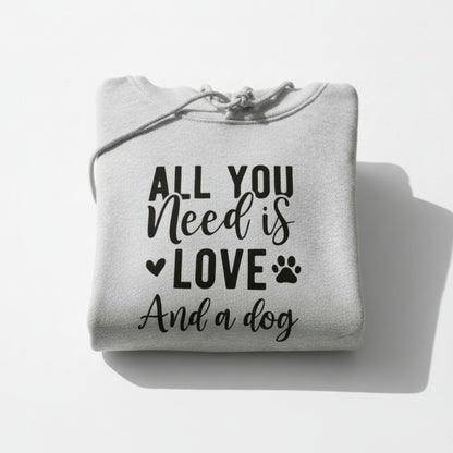 All You Need Is Love… and a Dog Hoodie 🐾❤️
