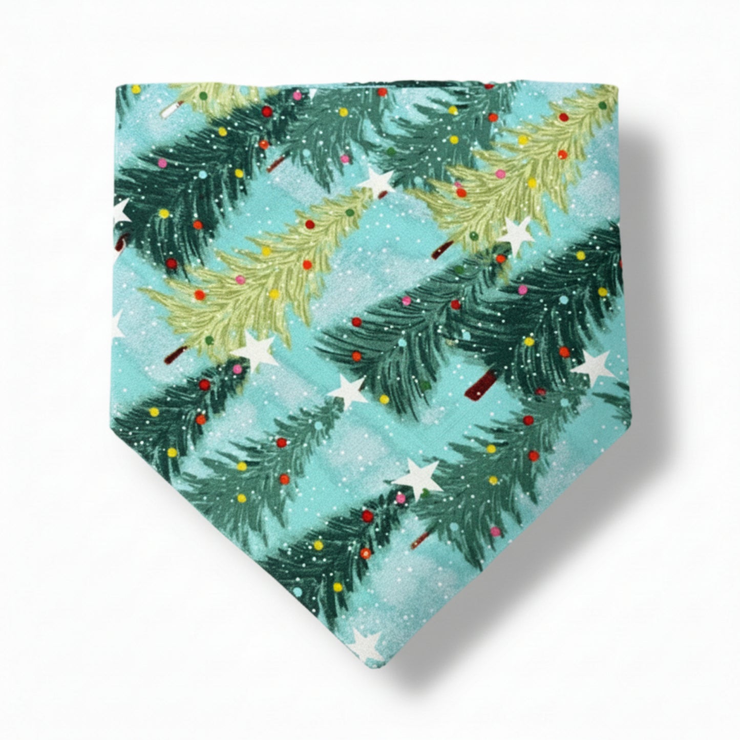 Twinkling Treetops Christmas Dog Bandana 🎄✨